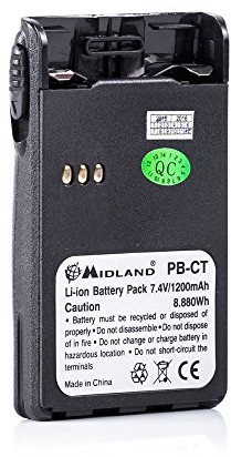 Midland Midland PB 2/0 (DE) 00 40 Li-ion Pack baterie do ładowania 00/(DE) Karat 40 0, 1200 mAh, 2 sztuki C846