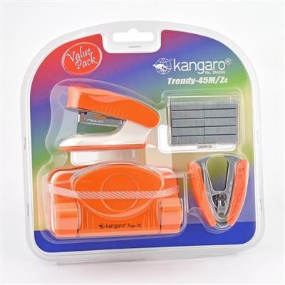 KANGARO Zestaw KANGARO Trendy-45M/Z4, 4w1, blister, pomarańczowy KAT45MZ4-07