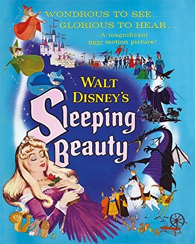 Disney Sleeping Beauty Glorious 40 x 50 cm nadruki na płótnie, wielokolorowa WDC94408