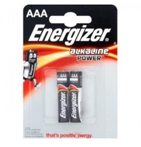 Energizer Bateria Energizer Alkaline Power Alkaliczna AAA LR03 E91 2 szt. blister 7638900297317