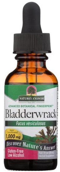 Natures Answer Answer Bladderwrack ekstrakt z morszczynu pęcherzykowatego suplement diety 30ml