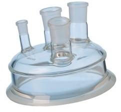 Duran Plan 24 392 59-pokrywą, 4 szyje kołnierza z NS, 150 DN, 2 X 29/32 NS ukośnym 243925904