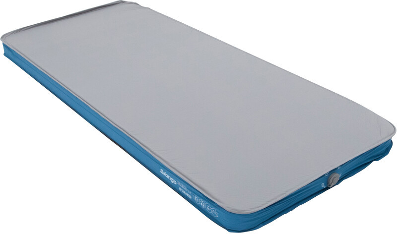 Vango Shangri-La II 10 Sleeping Mat Grande, szary/niebieski 2021 Karimaty SMRSHANGRC4BRU5