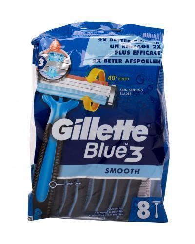 Gillette Blue3 Smooth 8 szt Maszynka do golenia