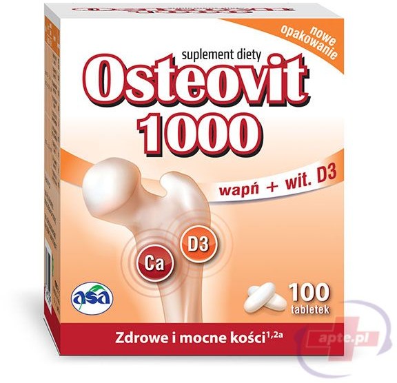 Asa Osteovit 1000 x100 tabletek