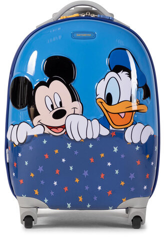 Samsonite Mała Twarda Walizka Disney Ultimate 2.0 140110-9550-1CNU Niebieski