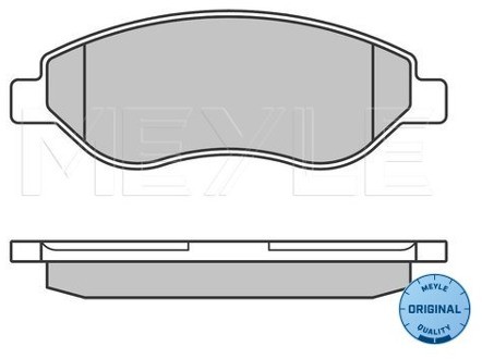Wulf Gaertner Autoparts Zestaw klocków hamulcowych, hamulce tarczowe Wulf Gaertner Autoparts 025 245 5019/W