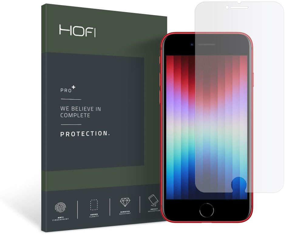 Hofi Szkło hartowane Glass Pro+ do Apple iPhone 7 8 SE 2020 2022 Clear 13367