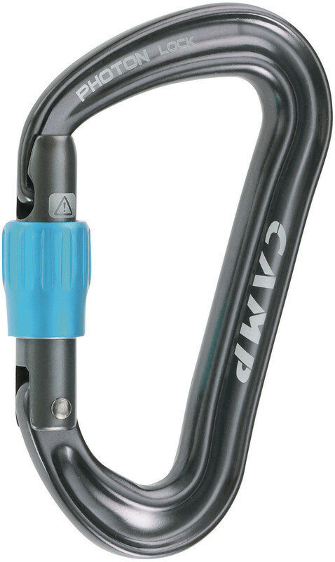 Camp Photon Lock Karabinek, gun metal 2021 Karabinki zakręcane 293102