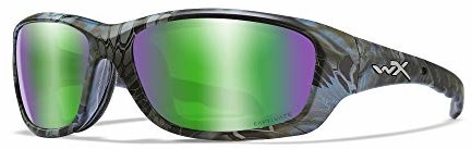 Wiley X WileyX Gravity Kryptek Neptun z Captivate Pol Green Mirror CCGRA12