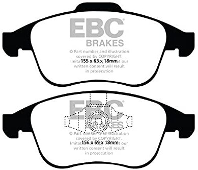 EBC Brakes DP21992 Klocki hamulcowe zielone DP21992