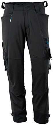 Mascot spodnie stretch robocza Advanced, 82C58, czarny 17079-311-09-82C58