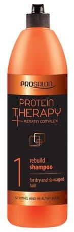 Chantal Prosalon Protein Therapy Keratin Complex 1 Shampoo For Dry And Damaged Hair szampon odbudowujący Keratyna & Ekstrakt z Aloesu 1000g 59201-uniw