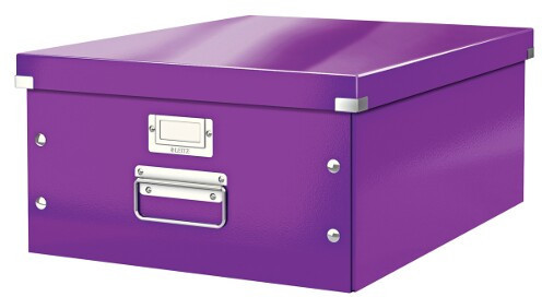 Leitz Pudło uniwersalne C&S A3 WOW - fioletowe 60450062