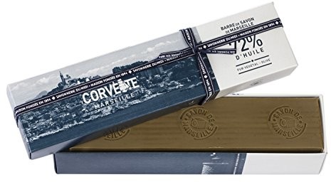 La Corvette mydła Savon de Marseille Olive 900 G w eleganckim pudełku na prezent 270601