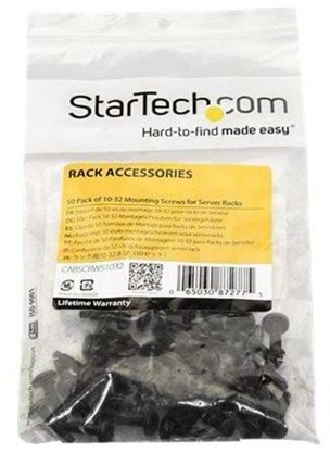 StarTech.com StarTech.com Server Rack Screws - 10-32 Screws - skruer og mtrikker for rack CABSCRWS1032