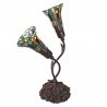 Clayre & Eef Lampa Stołowa Tiffany Ozdobna F