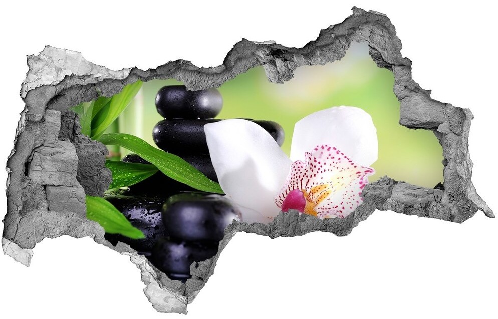 Wallmuralia.pl Samoprzylepna dziura naklejka Orchidea