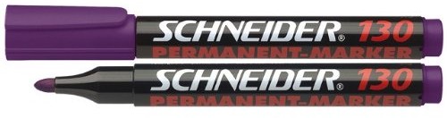 Schneider można Permanent Marker Maxx 130, 1  3 MM, Cap wyłączania ink,, fioletowy 4004675038197