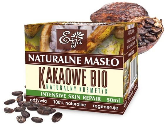 Etja naturalne nierafinowane Masło kakaowe 50ml