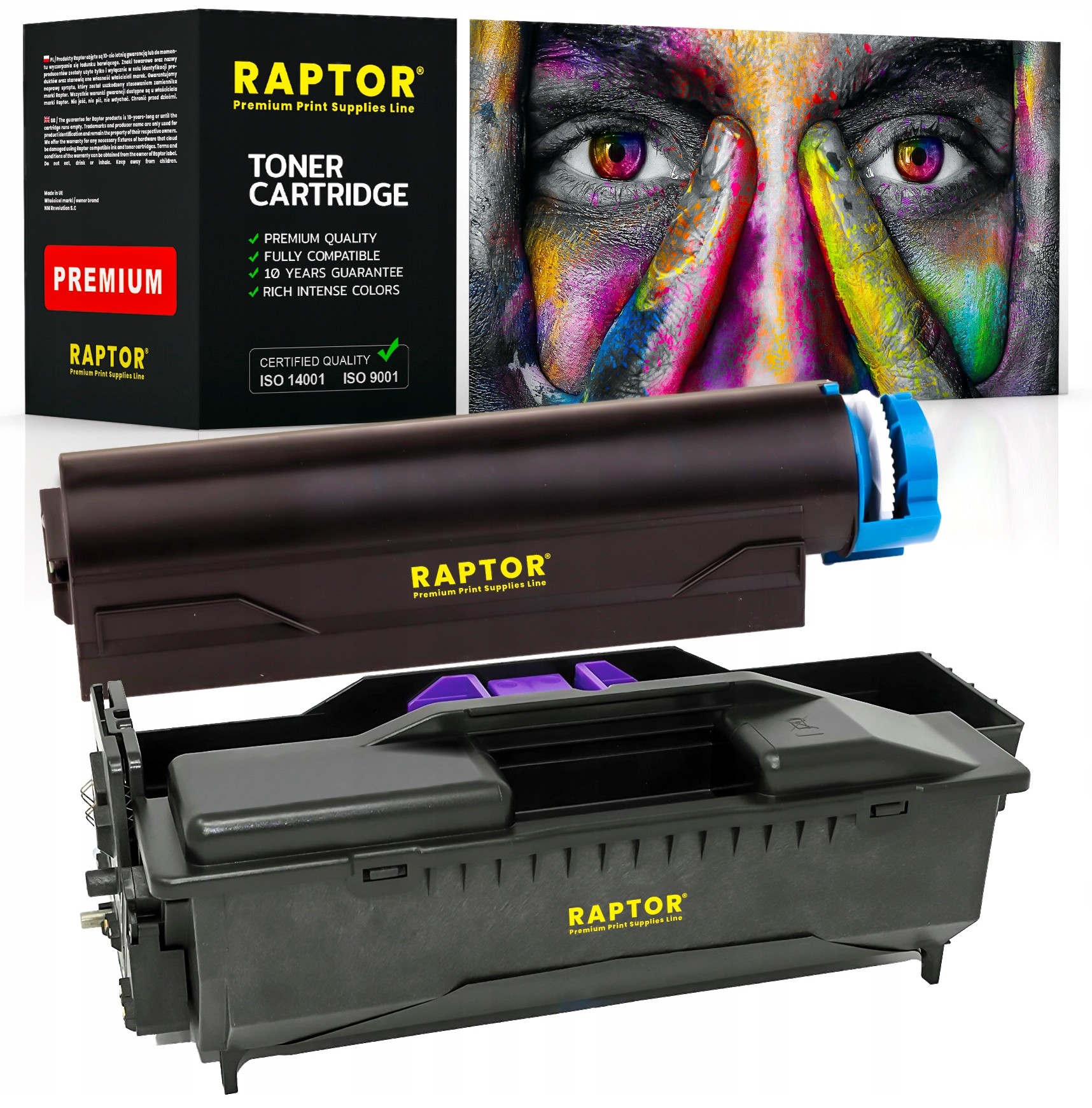 Toner + Bęben Do Oki B411D B411DN B431D B431DN