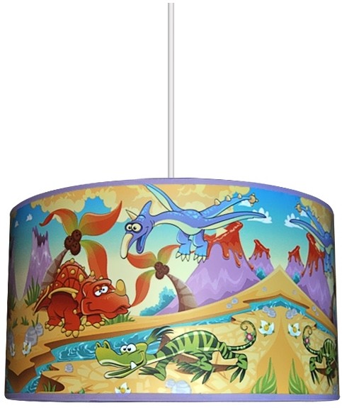 Lampdar Dziecięca lampa wisząca JURASSIC 1xE27/60W/230V