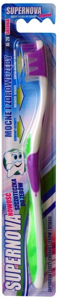 Pozostali SUPERNOVA szczoteczka dla dorosłych (średnia) AL-26