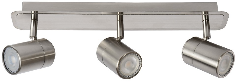 Lucide 26957/15/12 - LED Oświetlenie punktowe LENNERT LED/3x5W/230V matowy chrom