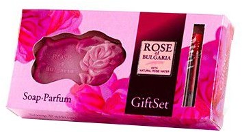 Bio Fresh - Zestaw prezentowy - mydełko różane 50 g + perfumy 2,1 ml