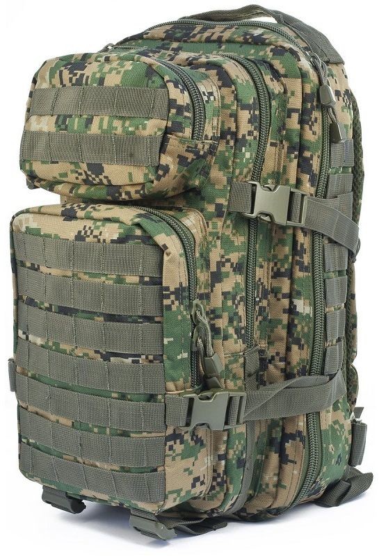 Mil-Tec Plecak Assault Pack II 20 l Digital Woodland (14002071) 14002071