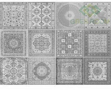 Aparici KILIM BLACK NATURAL 59,55X59,55 G1 AP