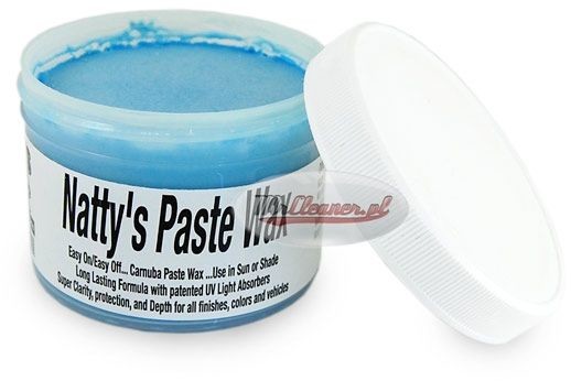 Poorboy''s world Poorboy''s World Natty''s Paste Wax Blue - wosk naturalny ciemne lakiery 235ml POO000033