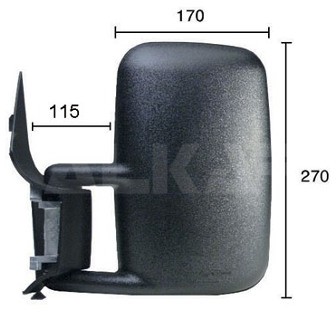 ALKAR Lusterko zewnętrzne ALKAR 9202966