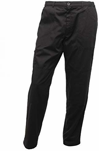 Regatta męskie profesjonalne Pro Cargo wytrzymałe wodoodporne spodnie z wieloma kieszeniami Czarny Size: 36