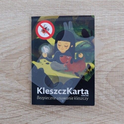 NoName Karta do bezpiecznego usuwania kleszczy KleszczKarta 102105