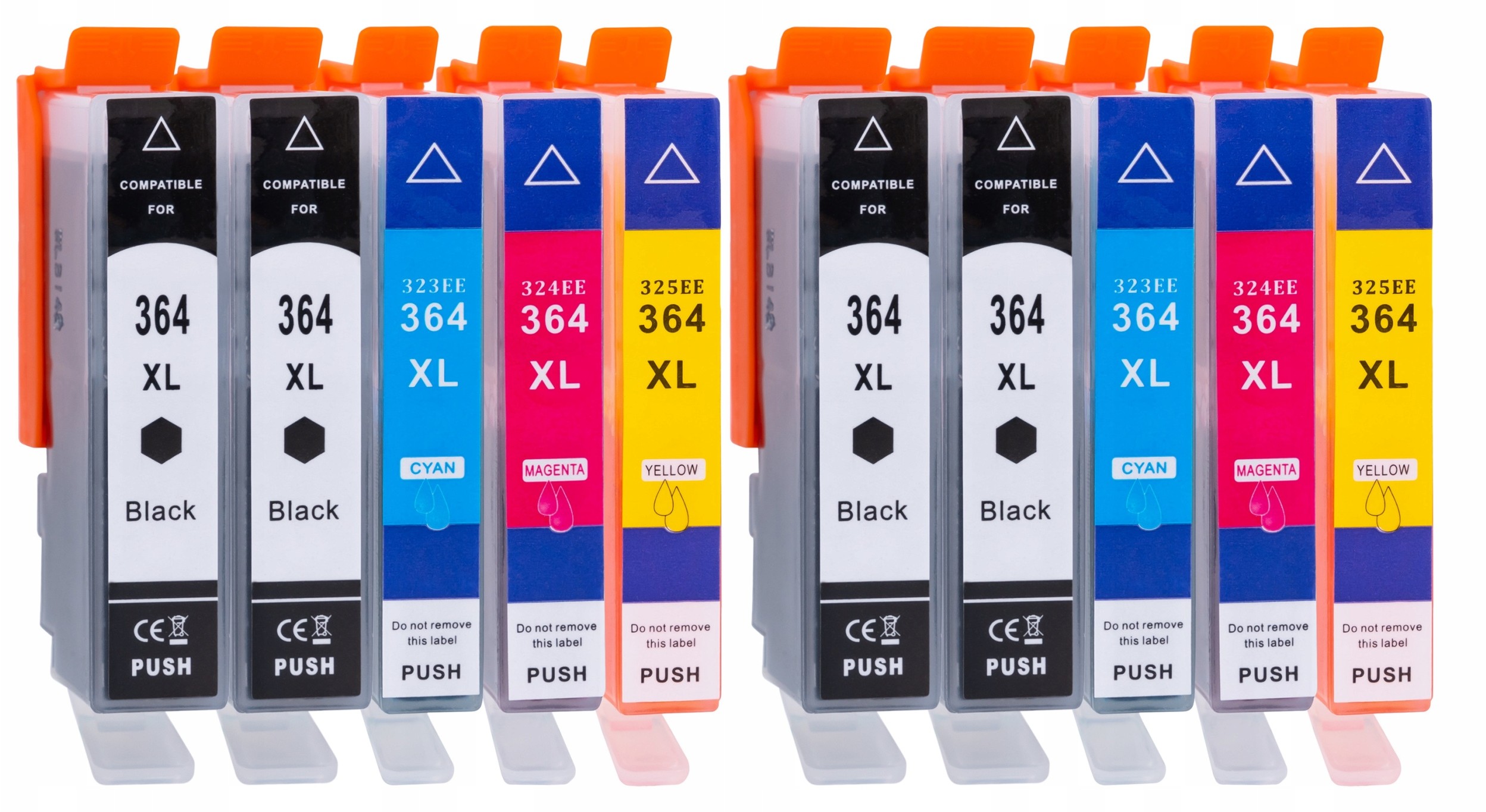 10x Tusz Do Drukarki Hp Photosmart 5524 5520 364XL