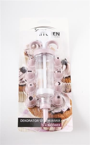 Smart Kitchen Strzykawka dekorator Lux + 9 końcówek