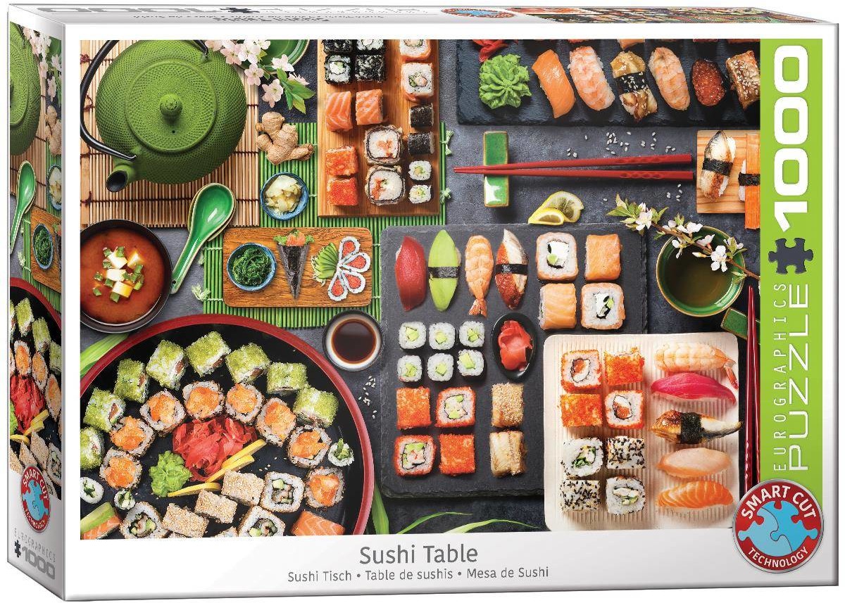Eurographics Puzzle 1000 Sushi Table 6000-5618 -