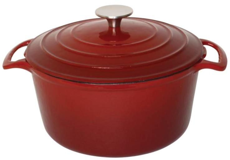 Vogue Naczynie żaroodporne okrągłe | czerwone | 3,2L lub 4L GH304