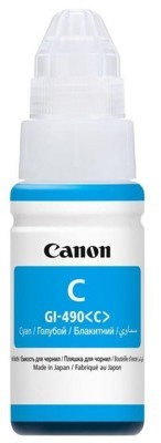 DrTusz Tusz Zamiennik GI-490 PGC do Canon GI490PGC) Błękitny)