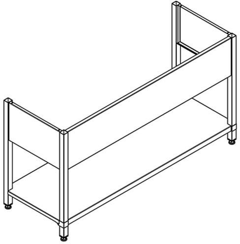 Franke Stelaż rozłożony MAXF160-60