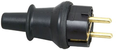 Kopp 173016008 gniazdo gumowe, czarne