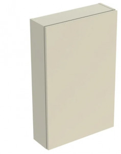 GEBERIT GEBERIT 502.318.JL.1 Górna szafka iCon prostokątna z jednymi drzwiami 45 cm x 70 cm x 15 cm Piaskowo-szary Lakierowany na wysoki połysk