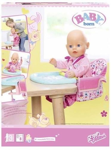 Zapf Baby Born Krzesełko do karmienia przy stole