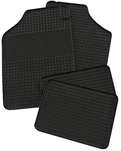 Petex 97811 dywaniki gumowe, zestaw 4 szt. 97811