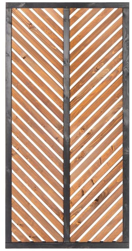 Vidaxl WERTH-HOLZ ażurowy Tivoli 90 x 180 cm jodełka drewniany Werth-Holz