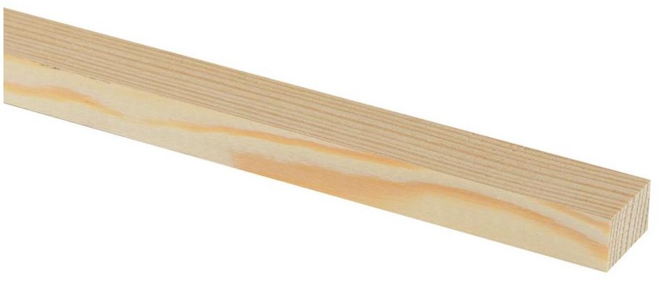 Listwa drewniana prostokątna 10 x 47 x 1000 mm
