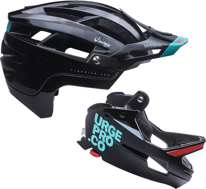 Urge Gringo De La Pampa Helmet, czarny L/XL | 58-60cm 2022 Kaski MTB 50300901