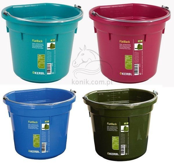 Kerbl Wiadro FlatBack 20l z rączką - 323...