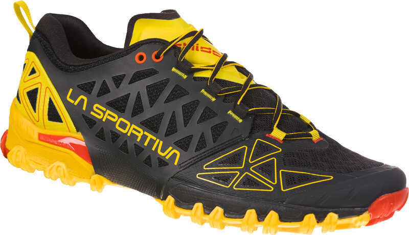 La Sportiva Bushido II Buty do biegania Mężczyźni, black/yellow EU 44,5 2021 Buty trailowe 36S999100-44